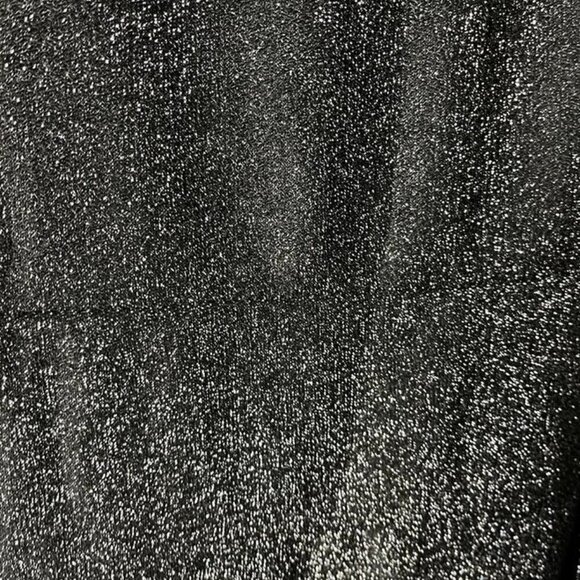 ✨ Sparkly Black Metallic Ruched Cocktail Dress 2XL ✨ - Picture 8 of 9